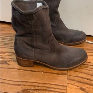 Grey Suede Uggs